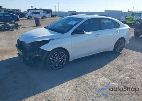 2021 Kia Forte Gt из США, поврежденный, VIN 3KPF44AC2ME313952